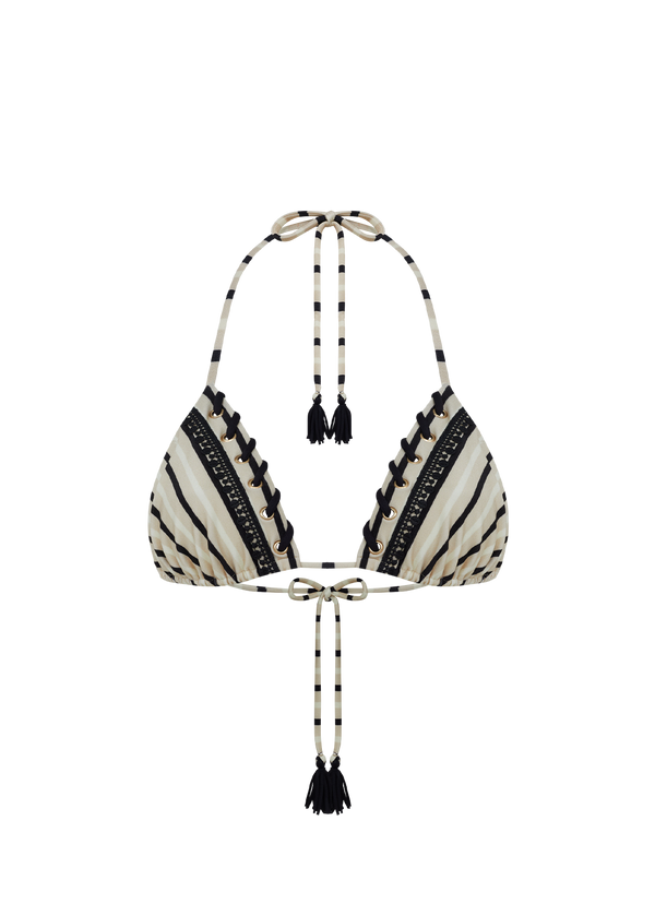 TOP TRIANGULO CORTININHA CALOR