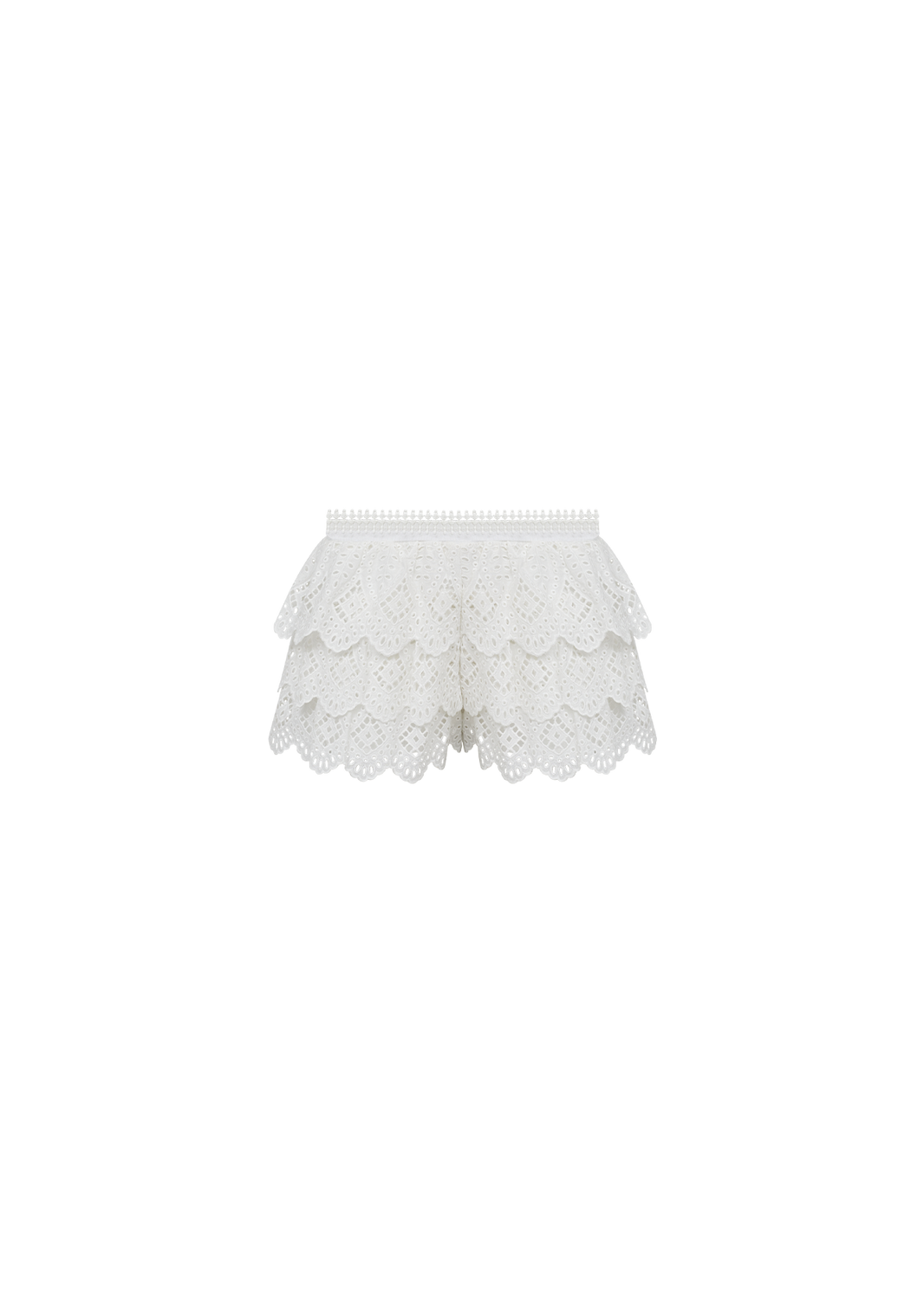 SHORTS MINI COM BABADOS LUMINA