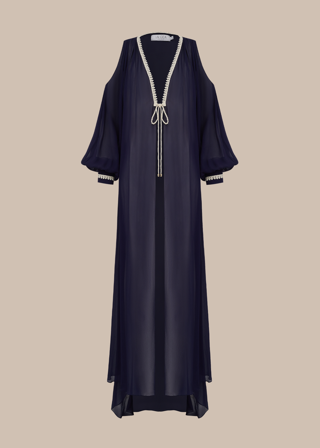 KAFTAN  RECORTE OMBRO VELATO