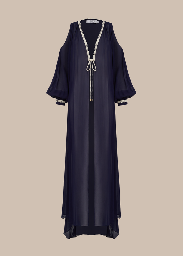 KAFTAN  RECORTE OMBRO VELATO