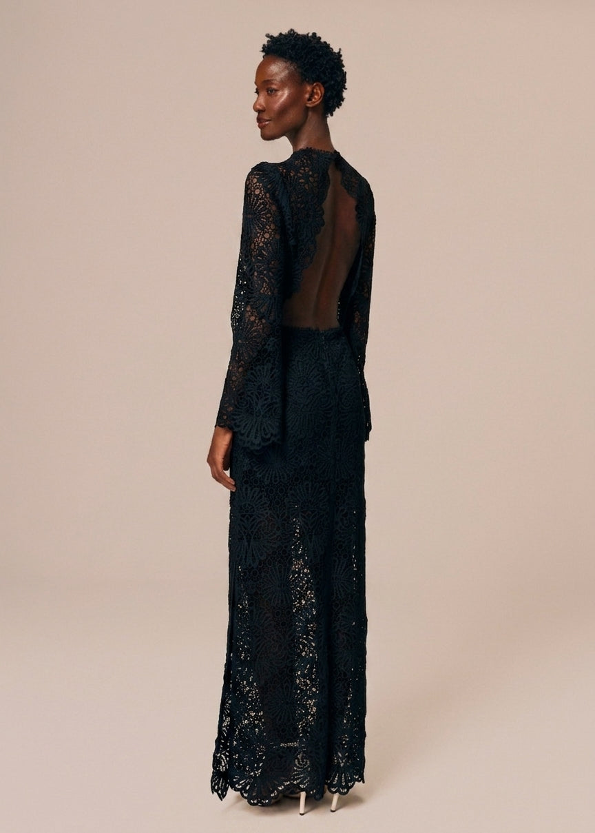 VESTIDO LONGO COM FORRO CERAMICA