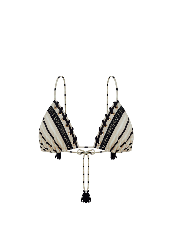 TOP TRIANGULO CORTININHA CALOR