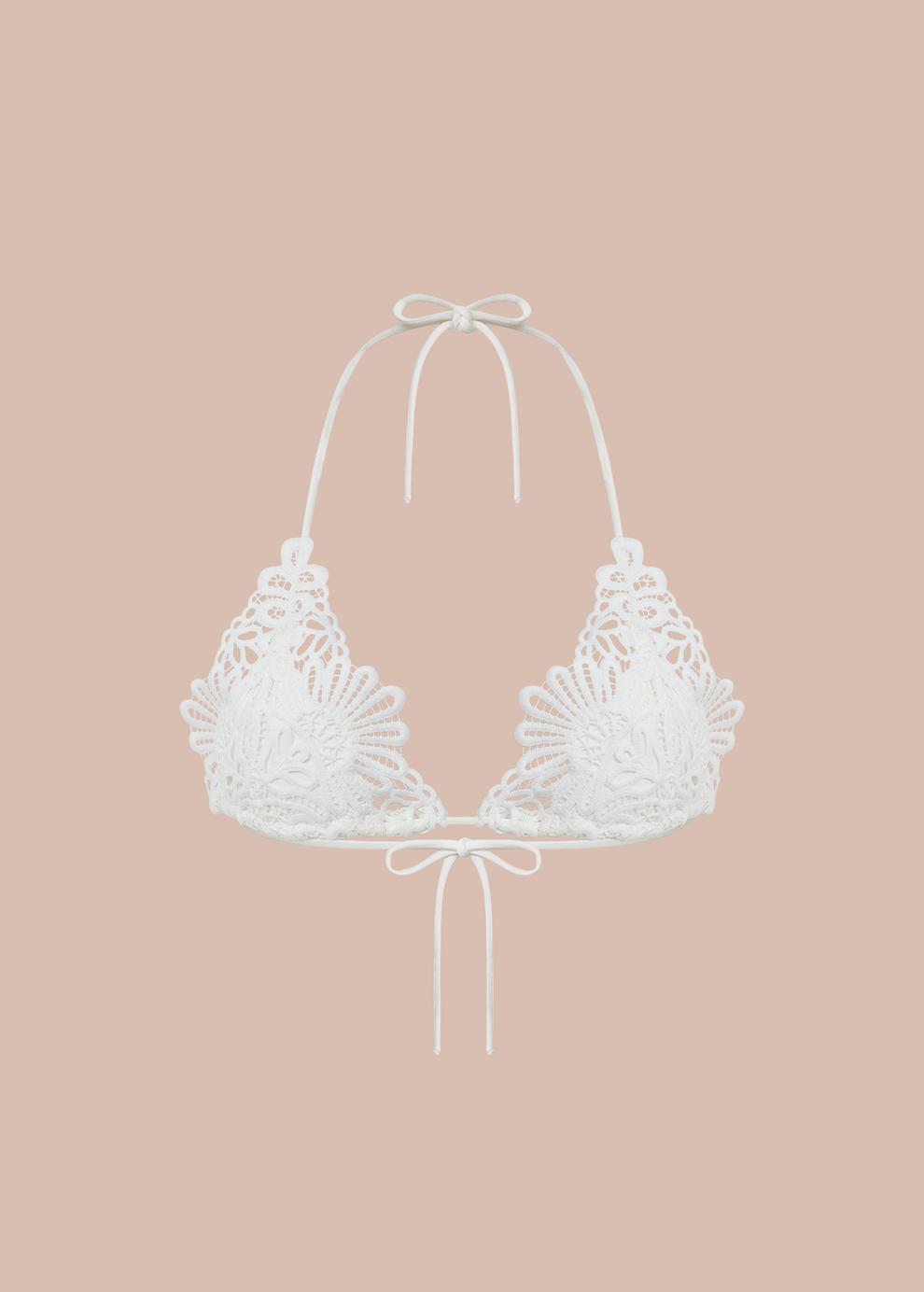 TOP TRIANGULO CORTININHA PEDRA