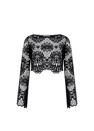 CROPPED MANGA LONGA CERAMICA
