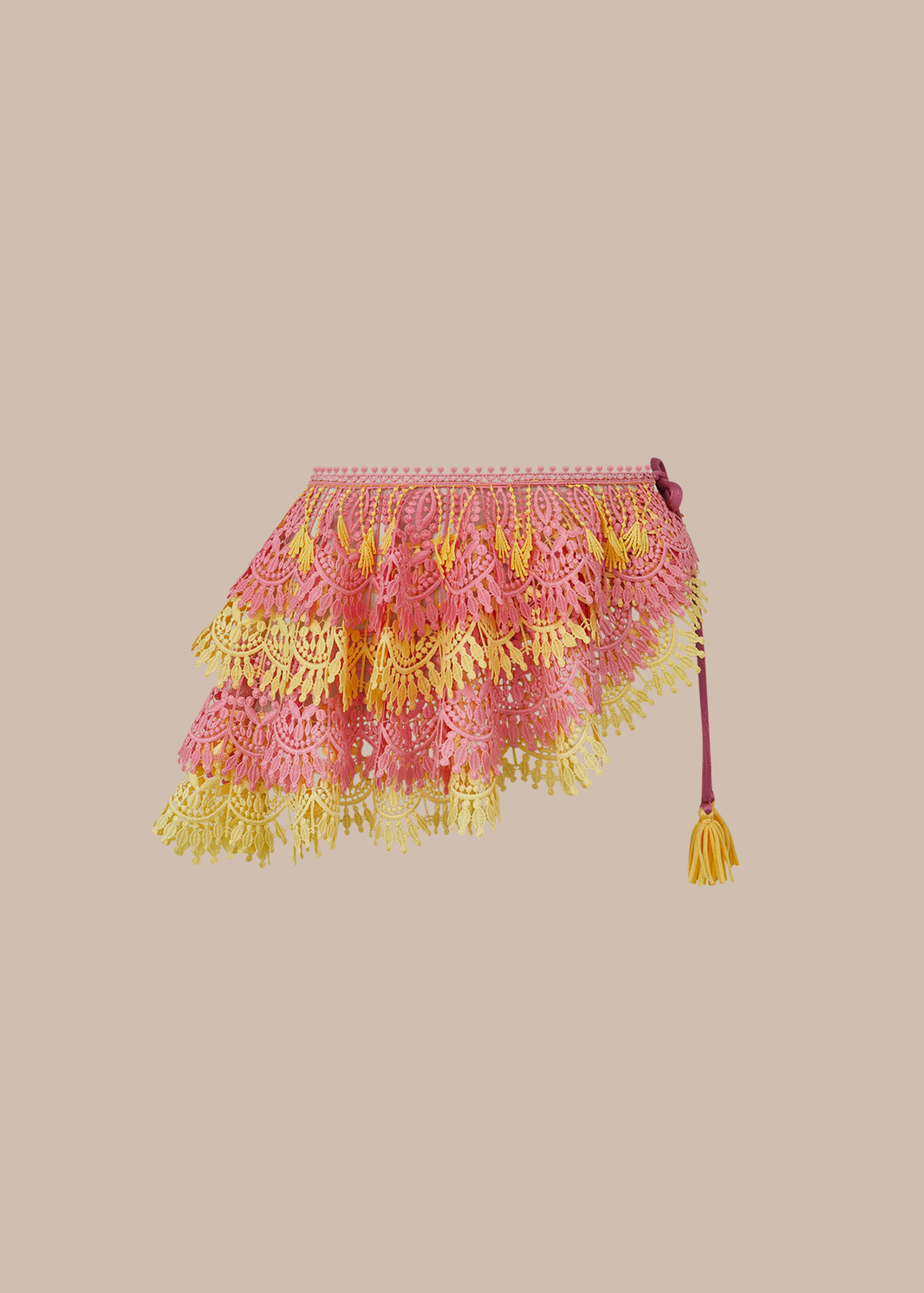 ROSA COM AMARELO