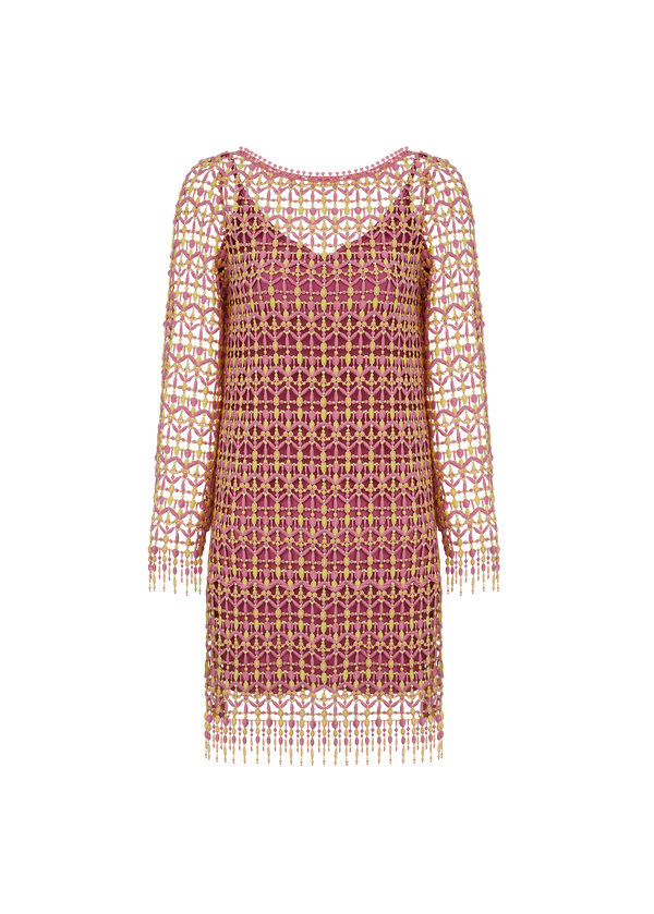 VESTIDO CURTO MANGAS FLARE FEVEREIRO