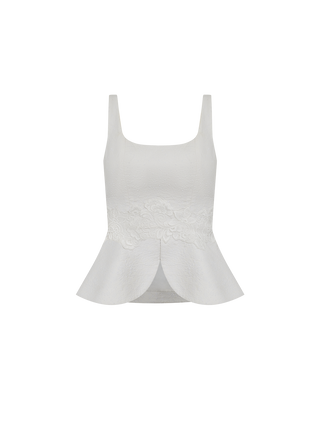 TOP COM ALCAS BASQUE CELESTE