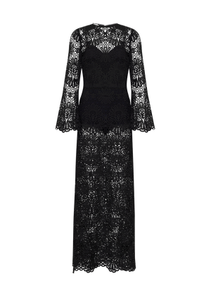 VESTIDO LONGO COM FORRO CERAMICA