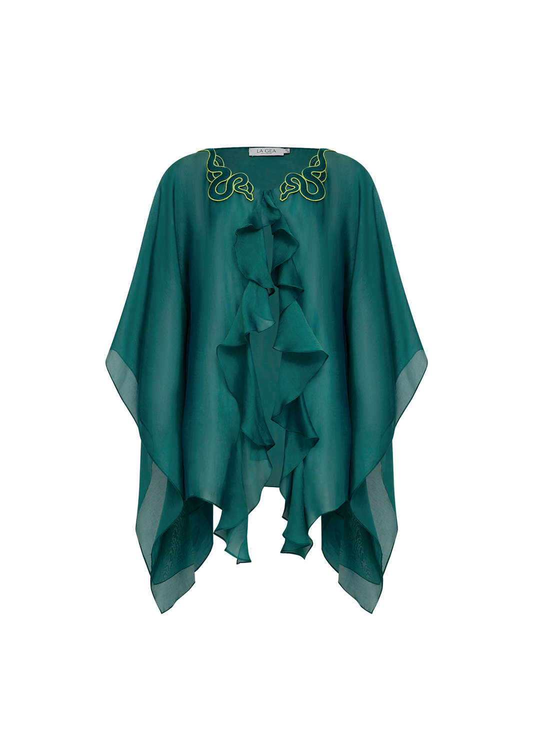 KAFTAN CURTO COM BABADOS DESTINO