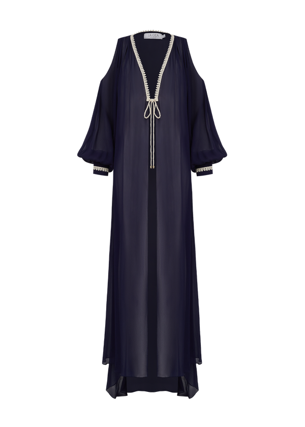 KAFTAN  RECORTE OMBRO VELATO