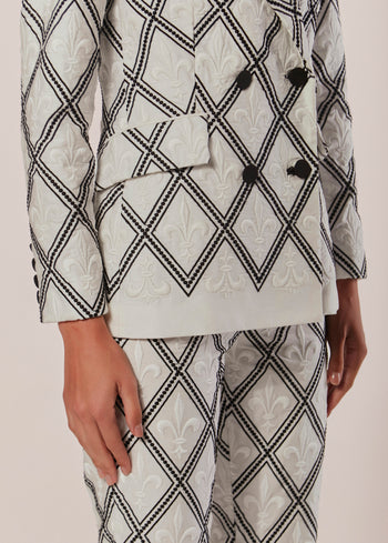 BLAZER ALFAIATARIA COM ABOTAMENTO DUPLO GIGLIO