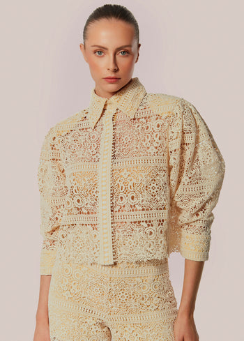 CAMISA M/L BORDADA INCANTO