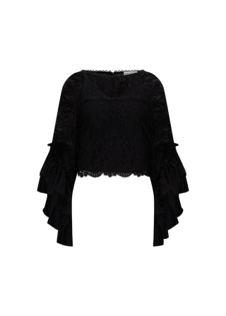 PONCHO CURTO RENDA ZIBA