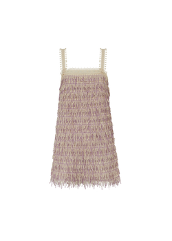 SHORT DRESS WITH RINASCITA STRAPS