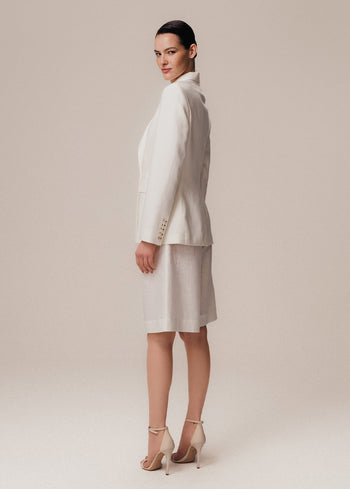 BERMUDA ALFAIATARIA LINHO