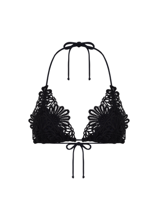 TOP TRIANGULO CORTININHA PEDRA