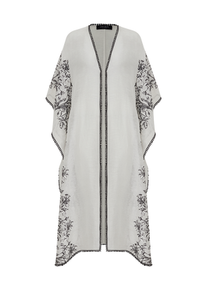 KAFTAN LONGO MARE FIORITO