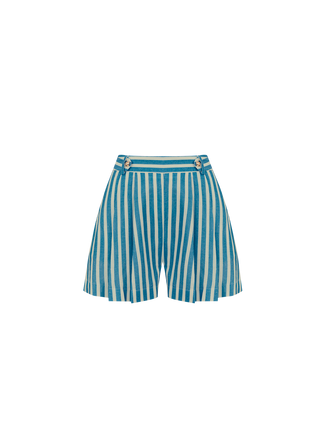 SHORTS CURTO LISTRADO DRAPPO