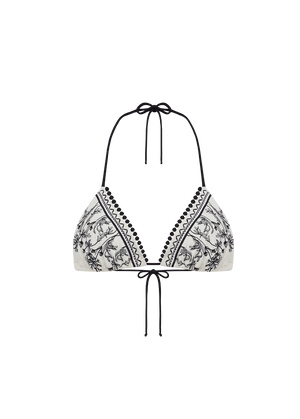 TOP TRIANGULO CORTININHA ORO FIORENTINO