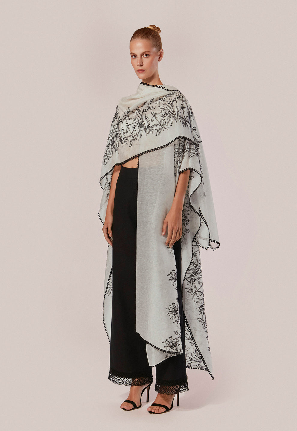 KAFTAN LONGO MARE FIORITO