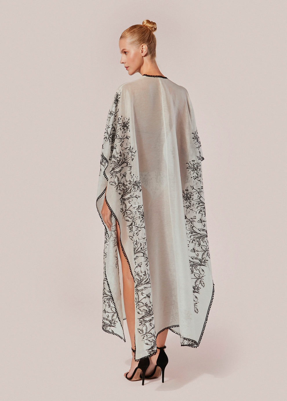 KAFTAN LONGO MARE FIORITO