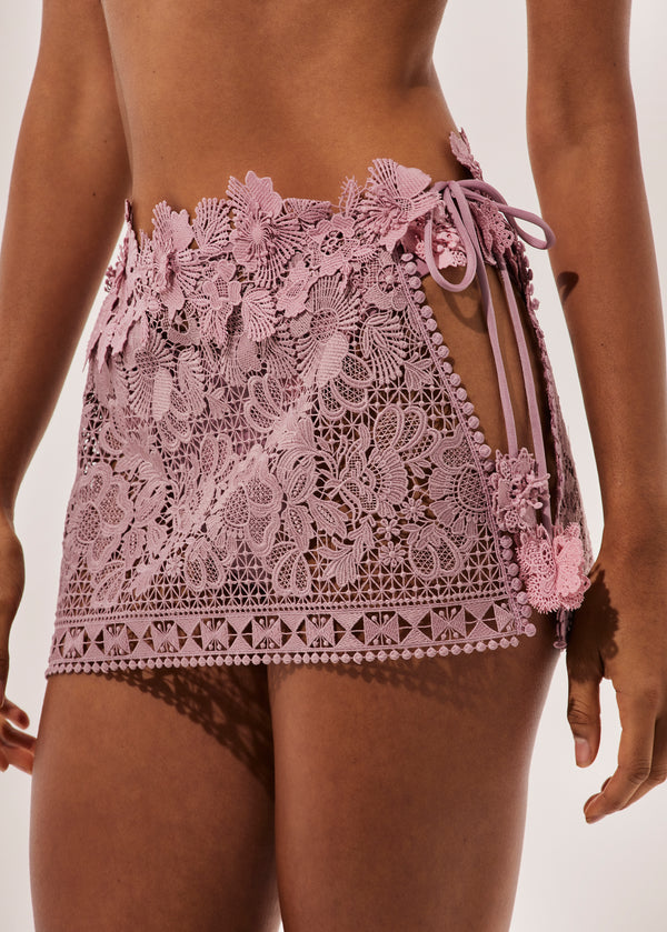 SAIA PAREÔ CURTA BOUGAINVILLEA