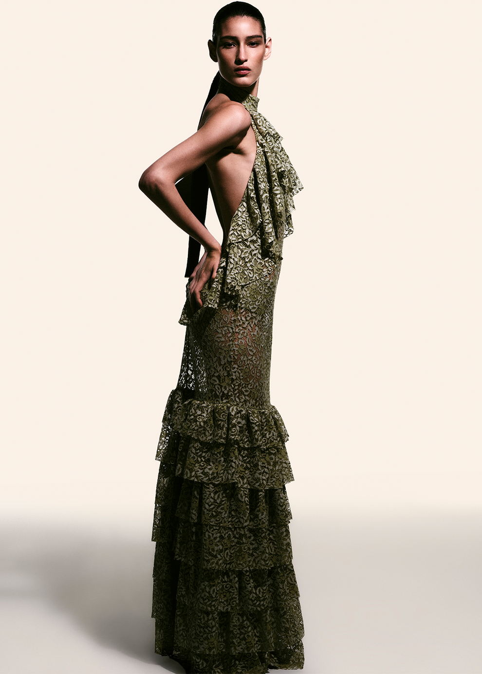 VESTIDO LONGO BOSQUE