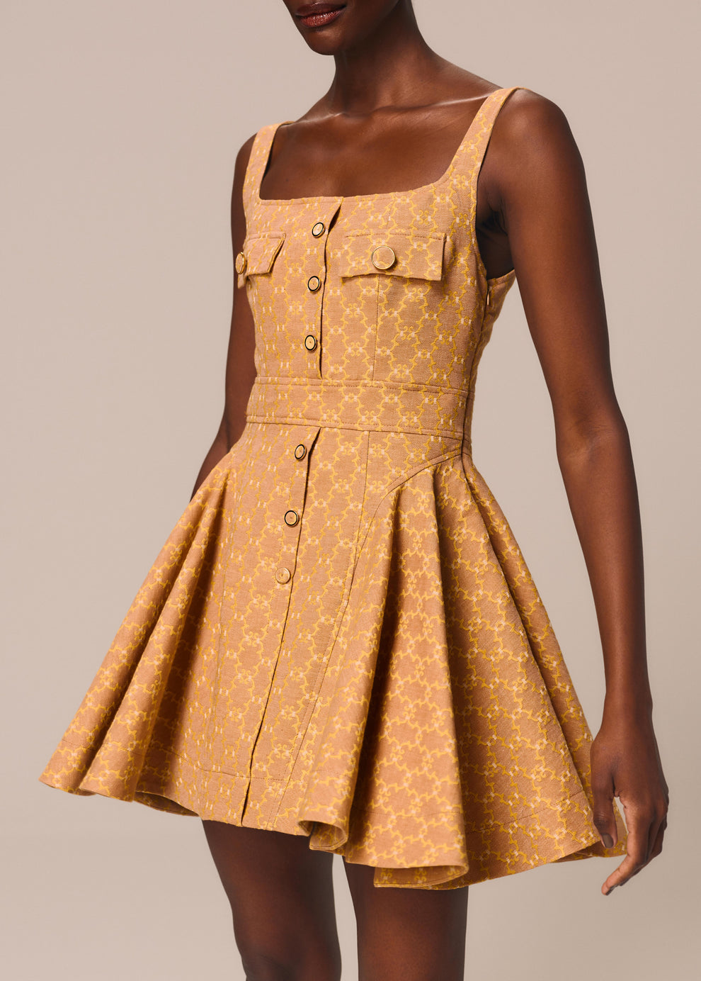 VESTIDO CURTO BASQUE INSTANTE