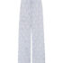 CALÇA PANTALONA COM ELASTICO TABAS - PP/XS, 2023 - LISTRADO AZUL